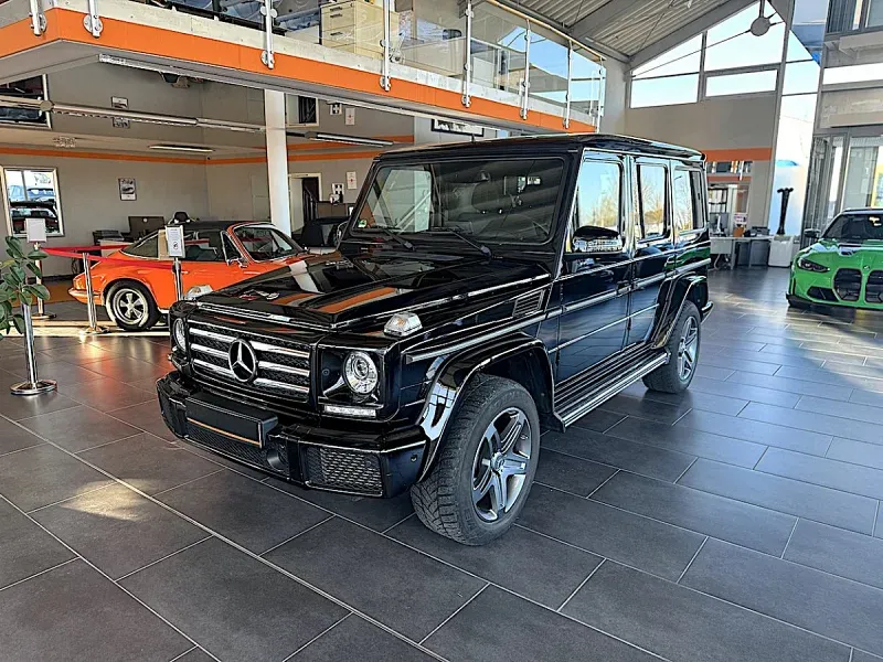 Mercedes-Benz G 350 in Schwarz (Obsidianschwarz Metallic)